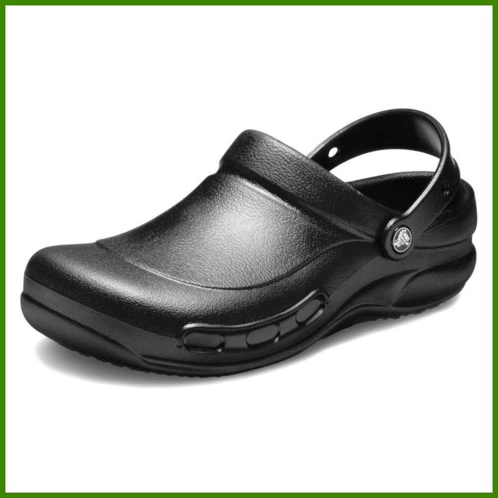 Slip Resistant Work Clogs with Enclosed Toe, All Day Comfort